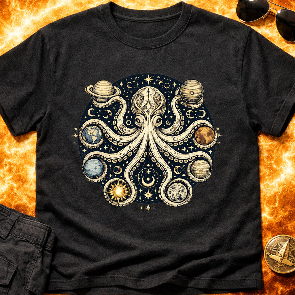 Octopus Planets T-Shirt product image 1