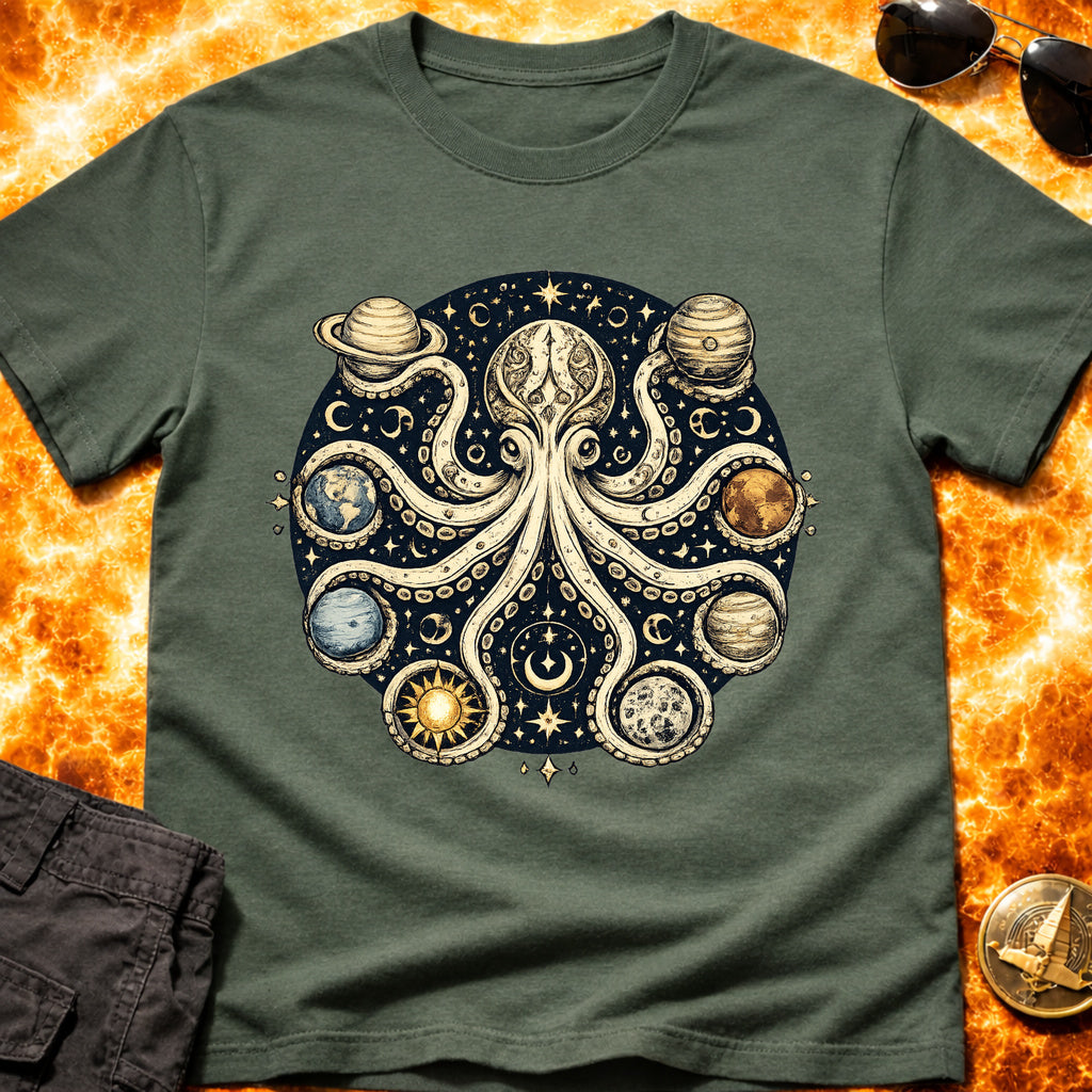 Octopus Planets T-Shirt product image 4