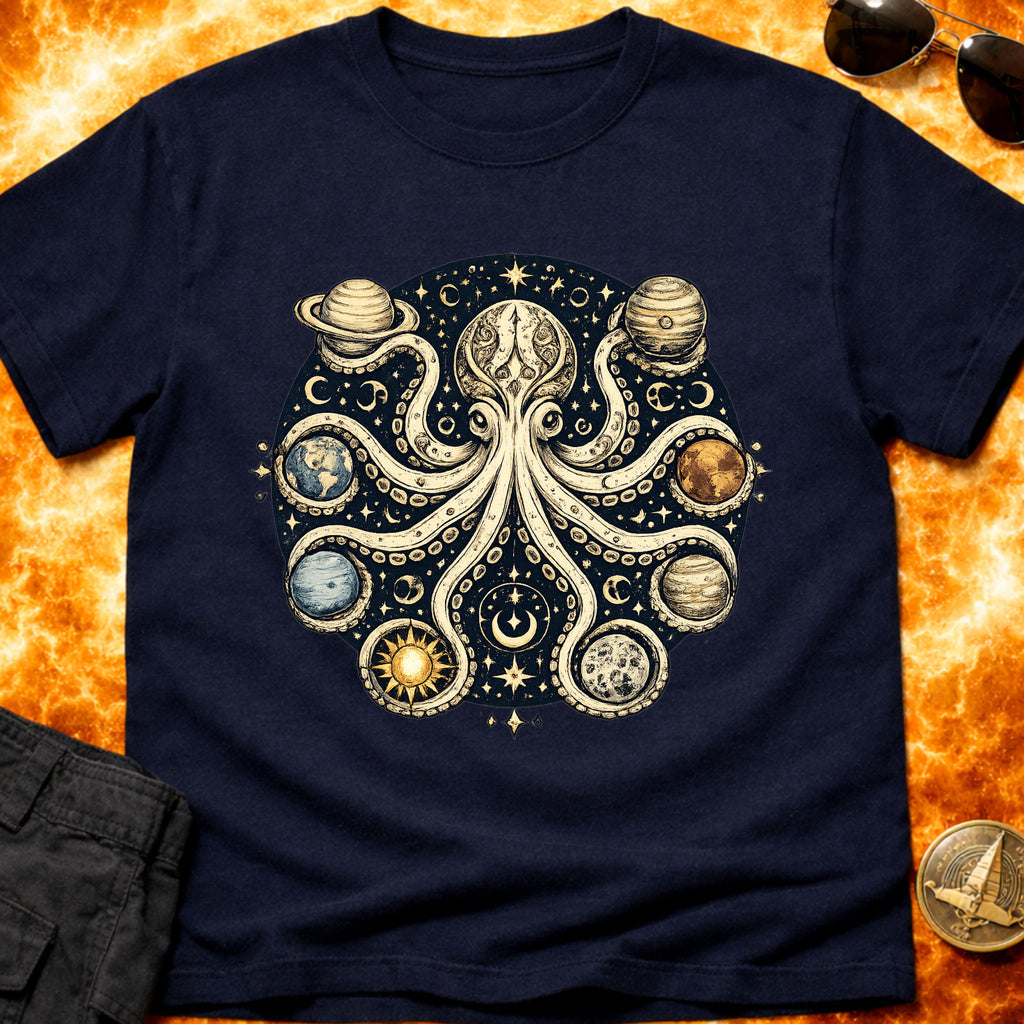 Octopus Planets T-Shirt product image 2