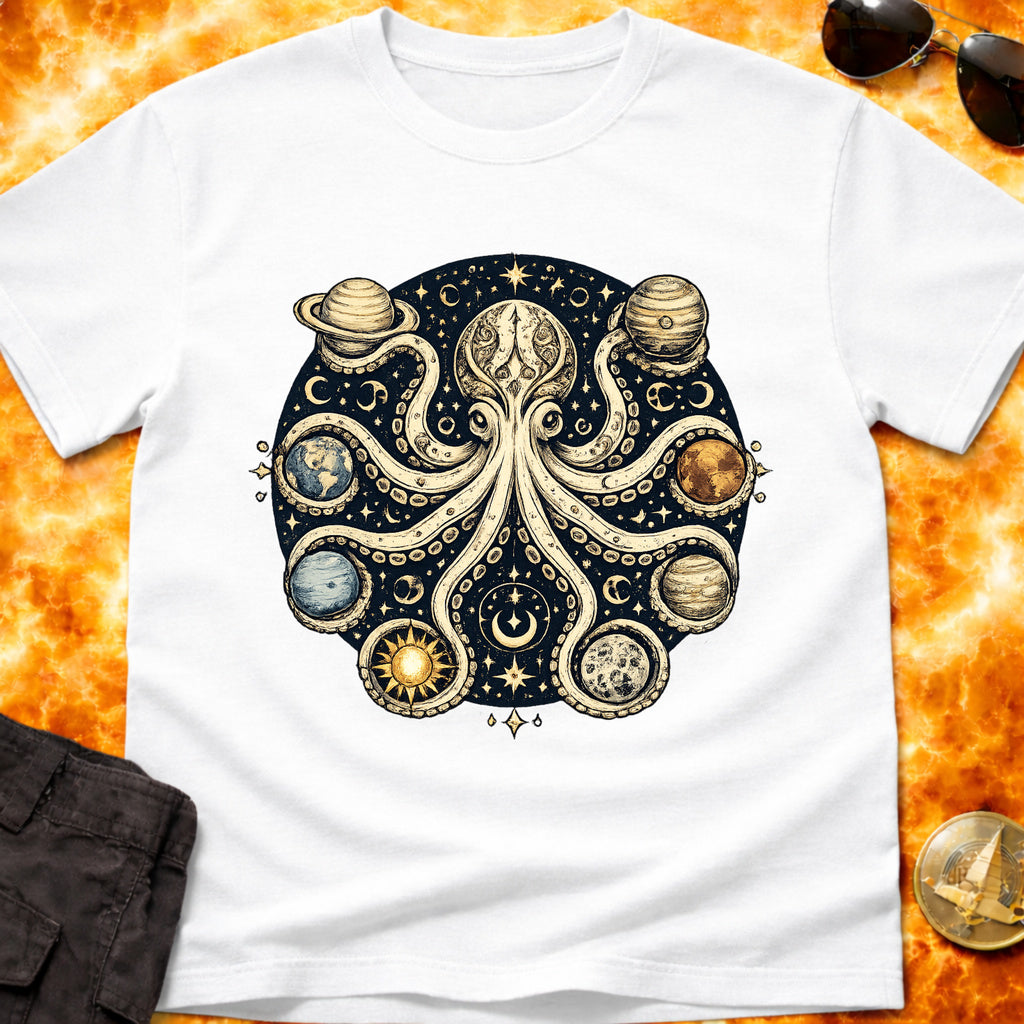 Octopus Planets T-Shirt product image 5