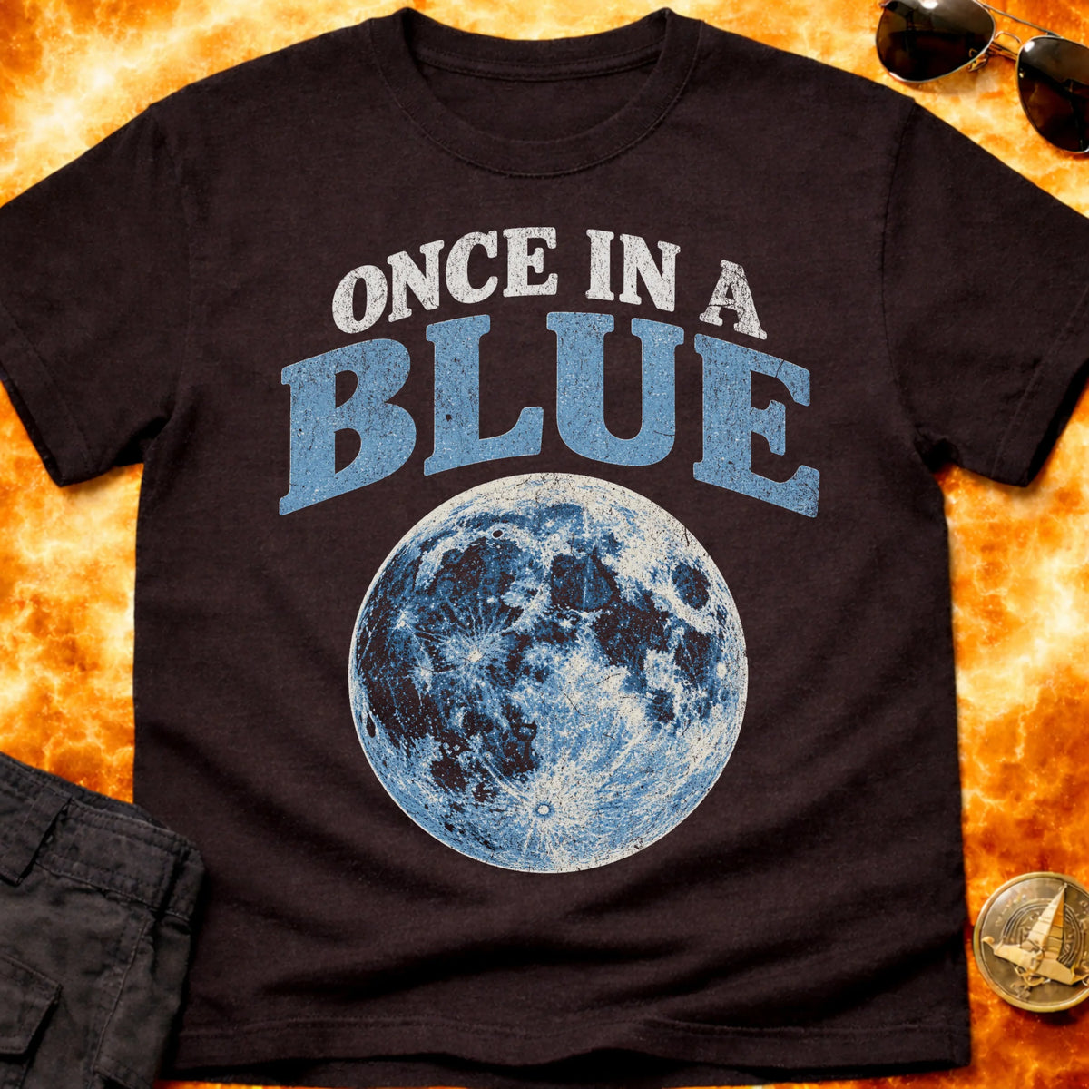 Once In A Blue Moon T-Shirt product image 4
