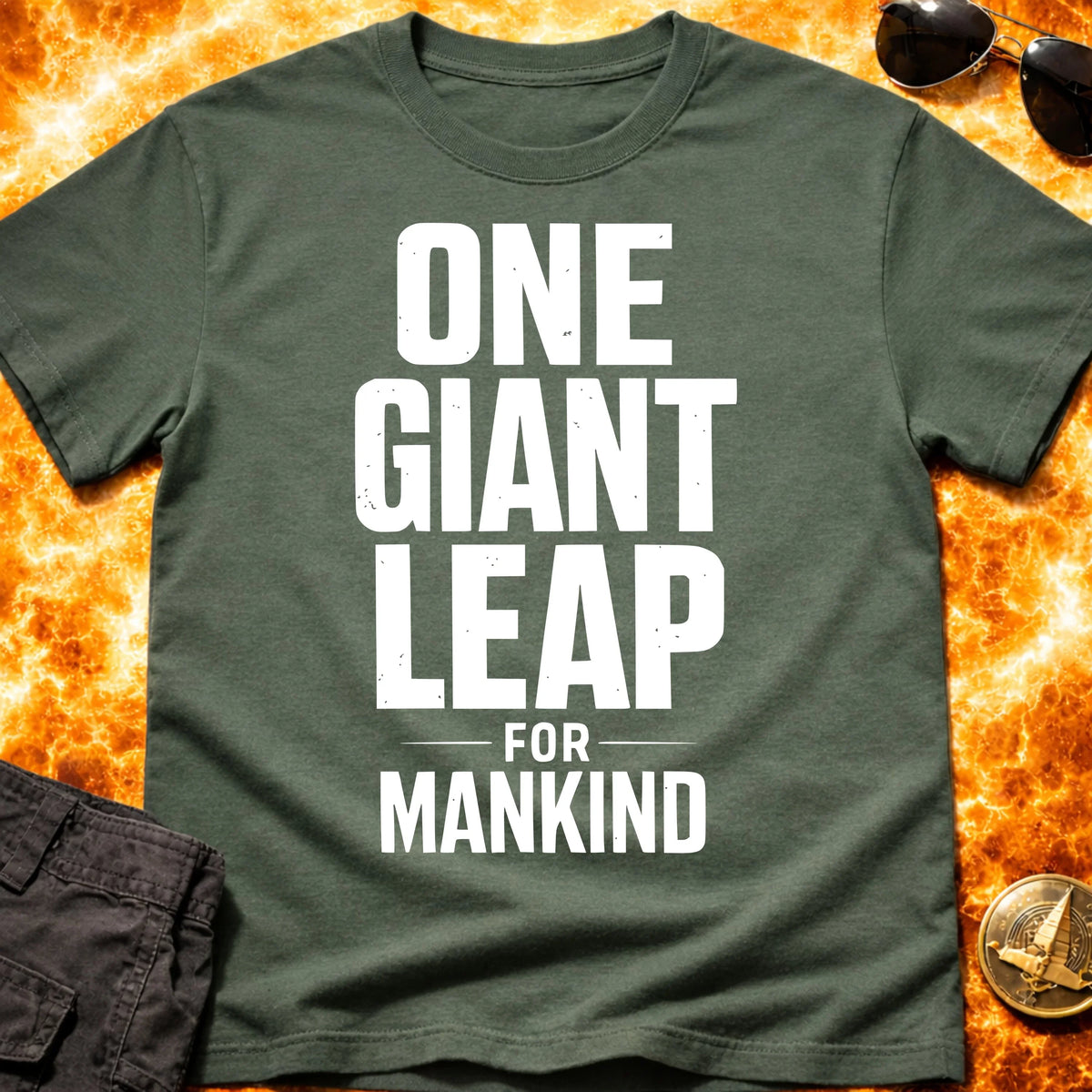 One Giant Leap For Mankind T-Shirt product image 4