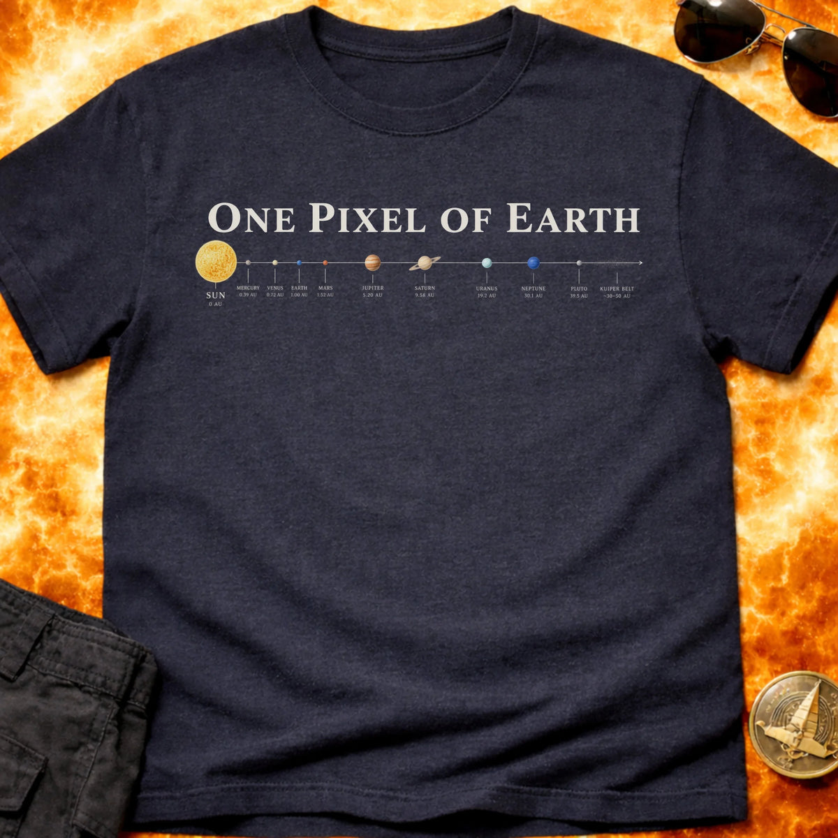 One Pixel of Earth T-Shirt product image 4