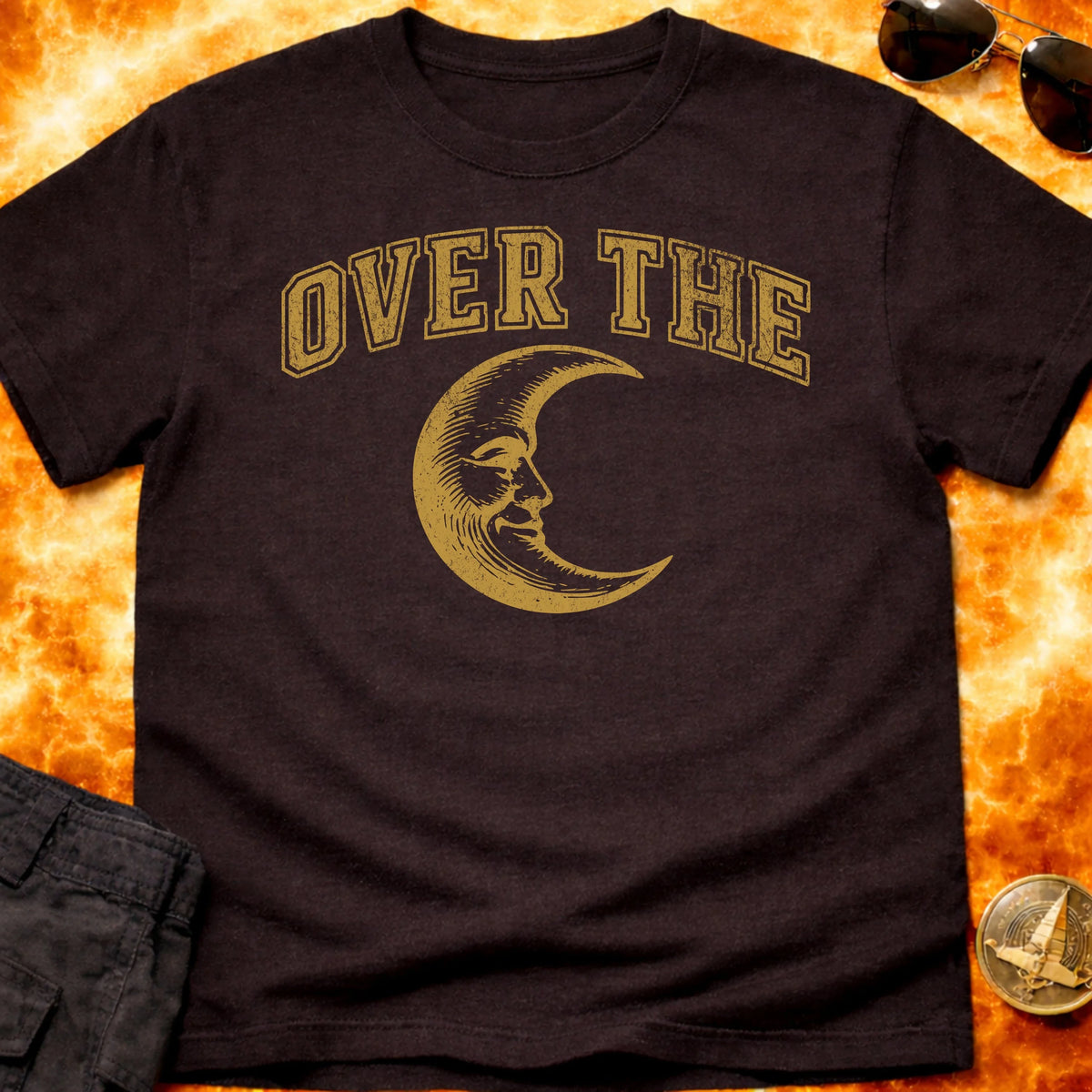 Over The Moon Crescent T-Shirt product image 2