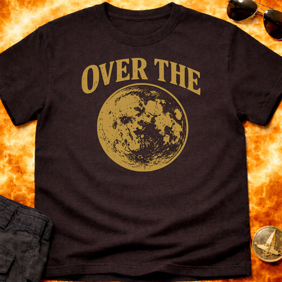 Over The Moon Full T-Shirt product image 2