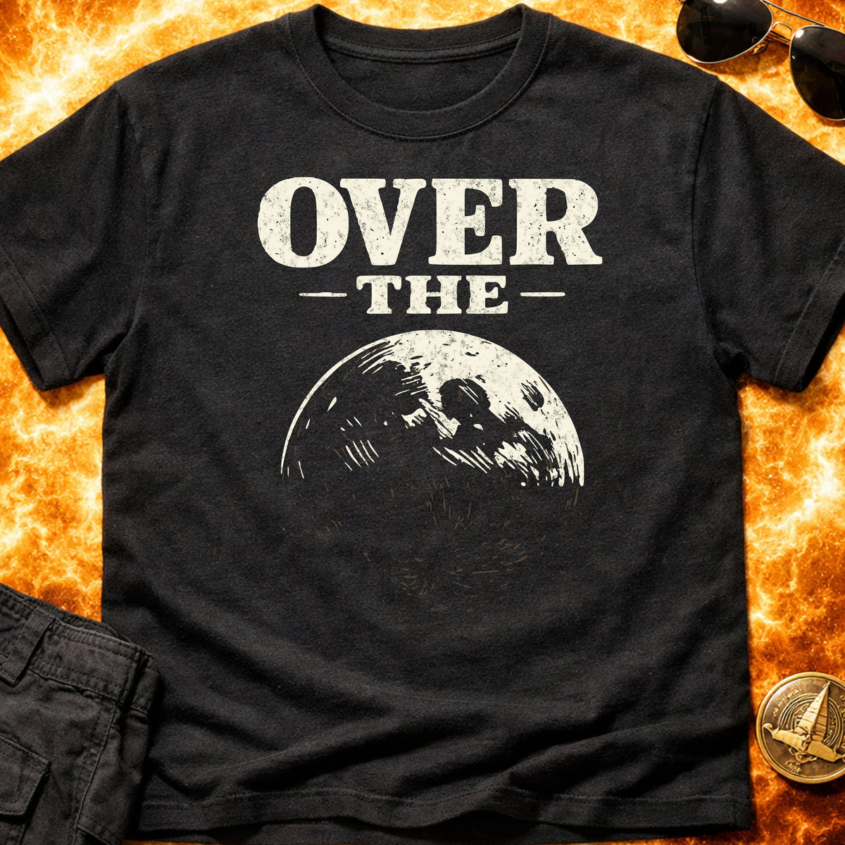 Over The Moon Rising T-Shirt product image 4