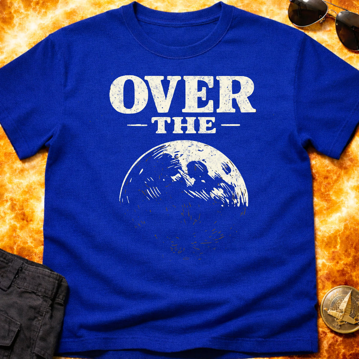 Over The Moon Rising T-Shirt product image 3