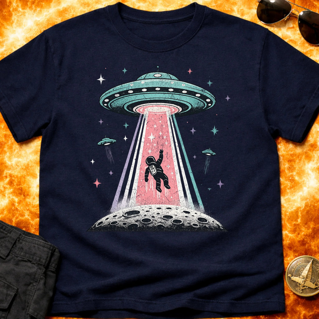 Pastel UFO Moon T-Shirt product image 3