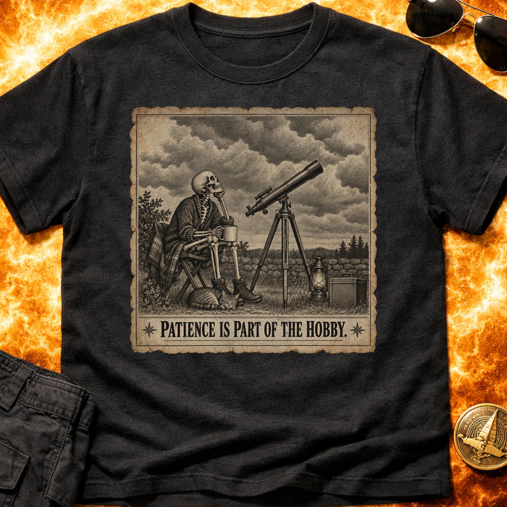 Patience is Part of The Hobby T-Shirt product image 3