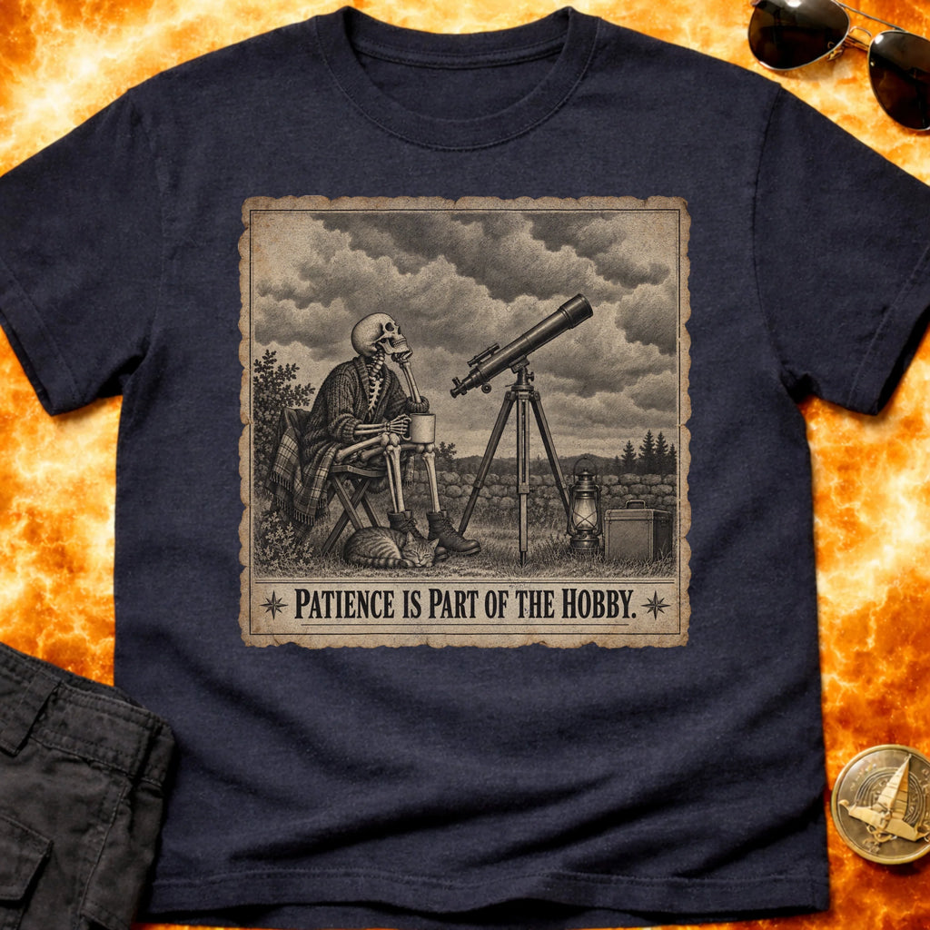 Patience is Part of The Hobby T-Shirt product image 5