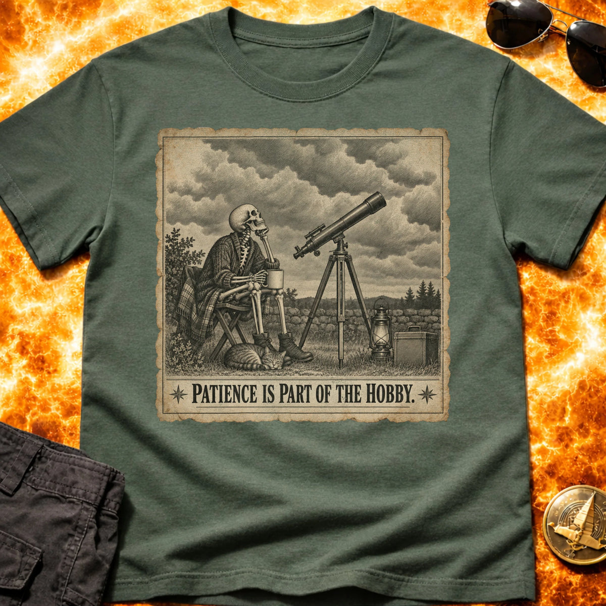 Patience is Part of The Hobby T-Shirt product image 6