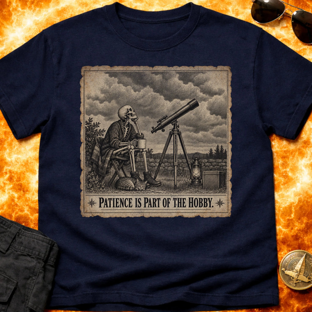 Patience is Part of The Hobby T-Shirt product image 4