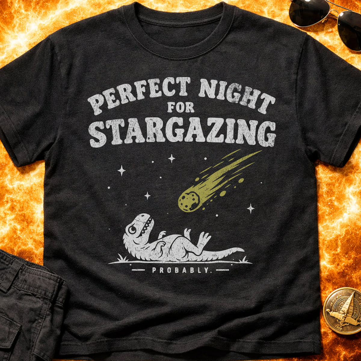 Perfect Night For Stargazing T-Shirt product image 4