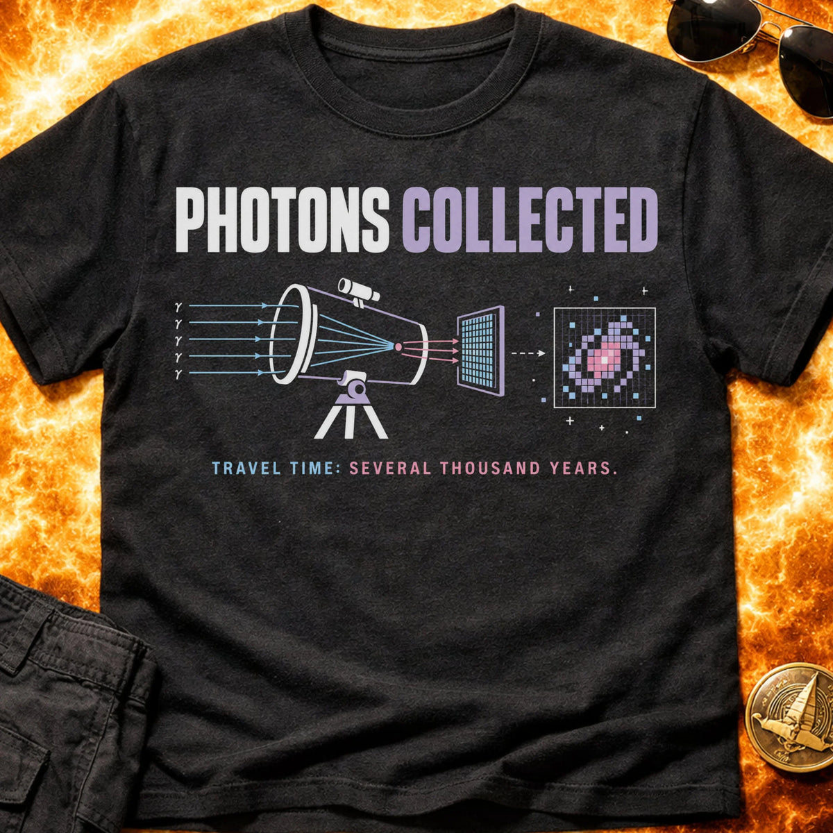 Photons Collected T-Shirt product image 3