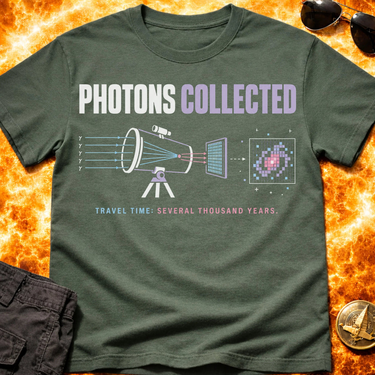 Photons Collected T-Shirt product image 6