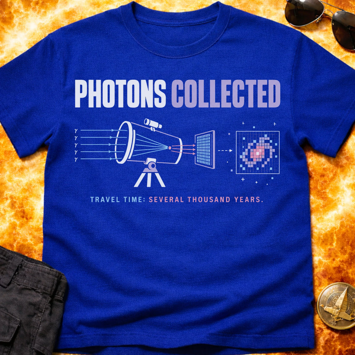 Photons Collected T-Shirt product image 5