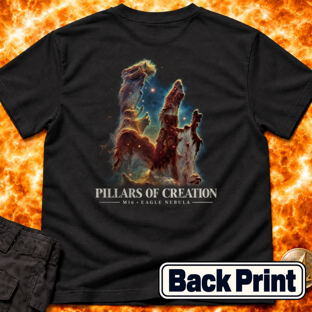 Pillars of Creation Back Print T-Shirt product image 6