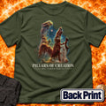 Pillars of Creation Back Print T-Shirt product image 1