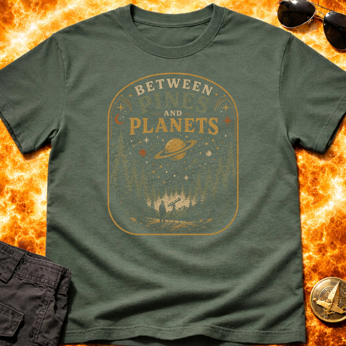 Pines & Planets T-Shirt product image 3