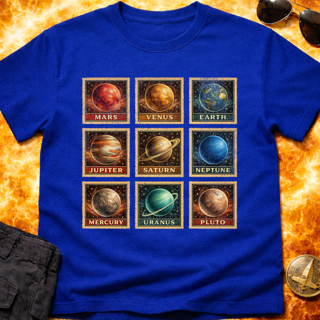 Planet Stamps T-Shirt product image 4