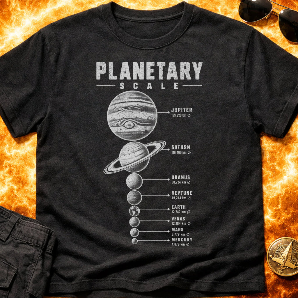 Planetary Scale T-Shirt product image 1