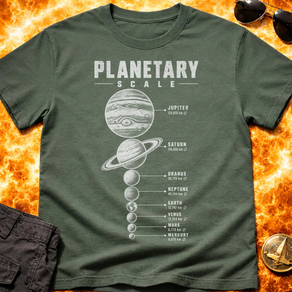 Planetary Scale T-Shirt product image 6