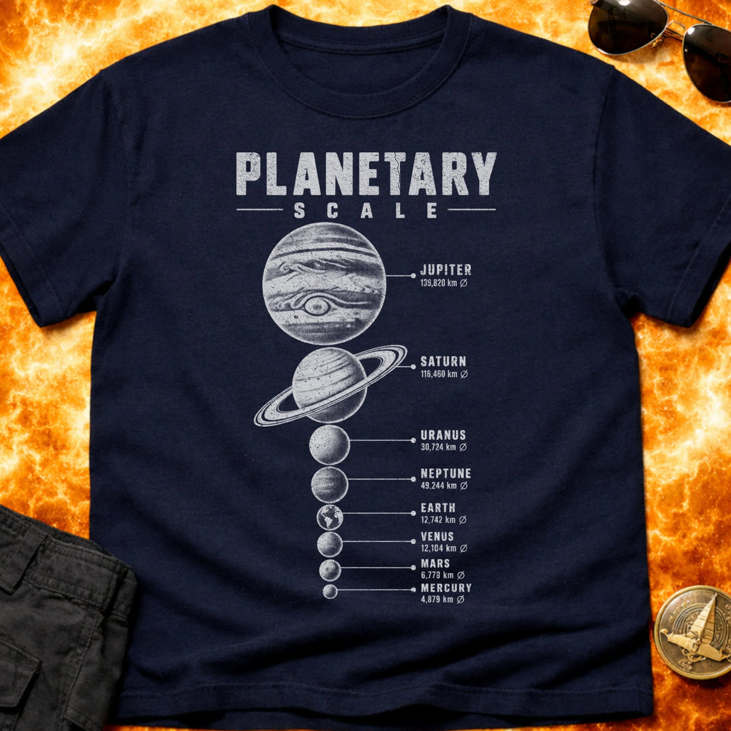 Planetary Scale T-Shirt product image 2