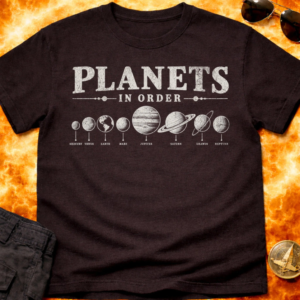 Planets In Order T-Shirt product image 4