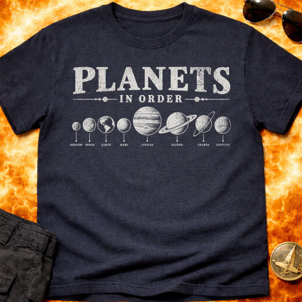 Planets In Order T-Shirt product image 5