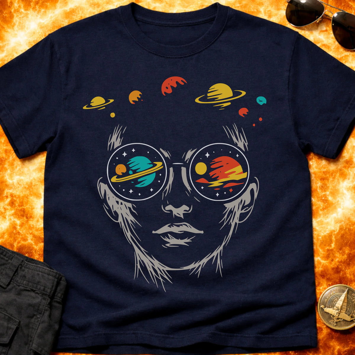 Planets In Your Eyes T-Shirt product image 2