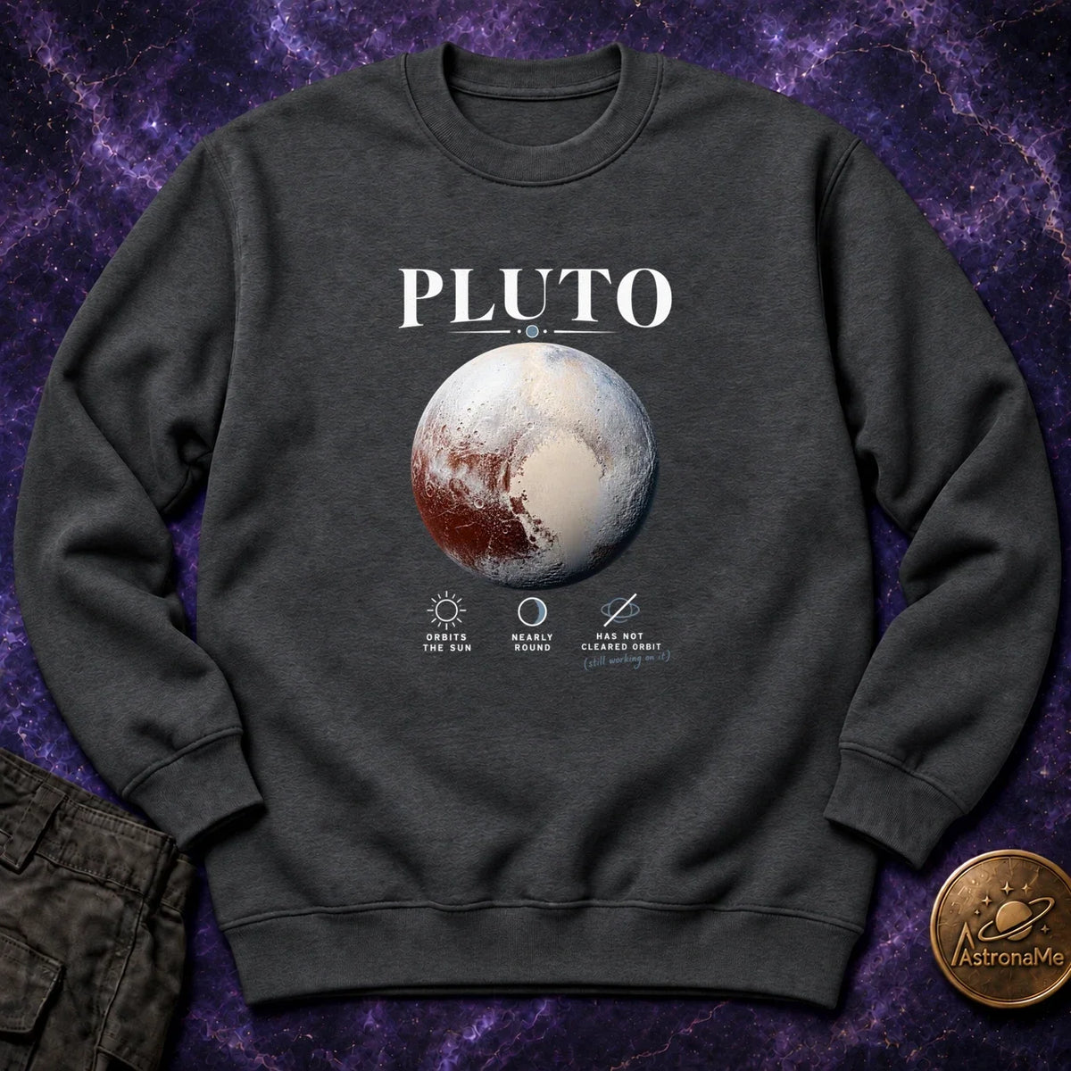 Pluto 2 Out of 3 Crewneck Sweatshirt product image 2