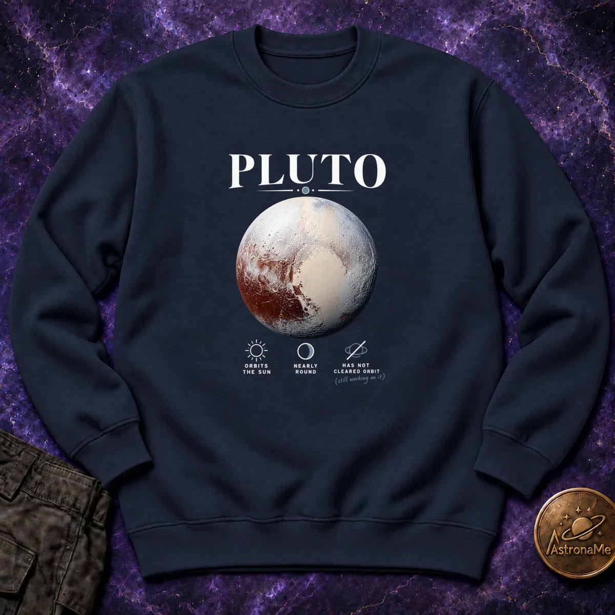 Pluto 2 Out of 3 Crewneck Sweatshirt product image 1