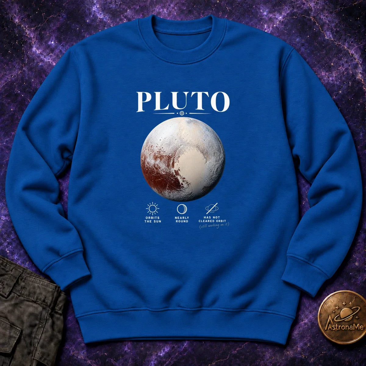 Pluto 2 Out of 3 Crewneck Sweatshirt product image 4