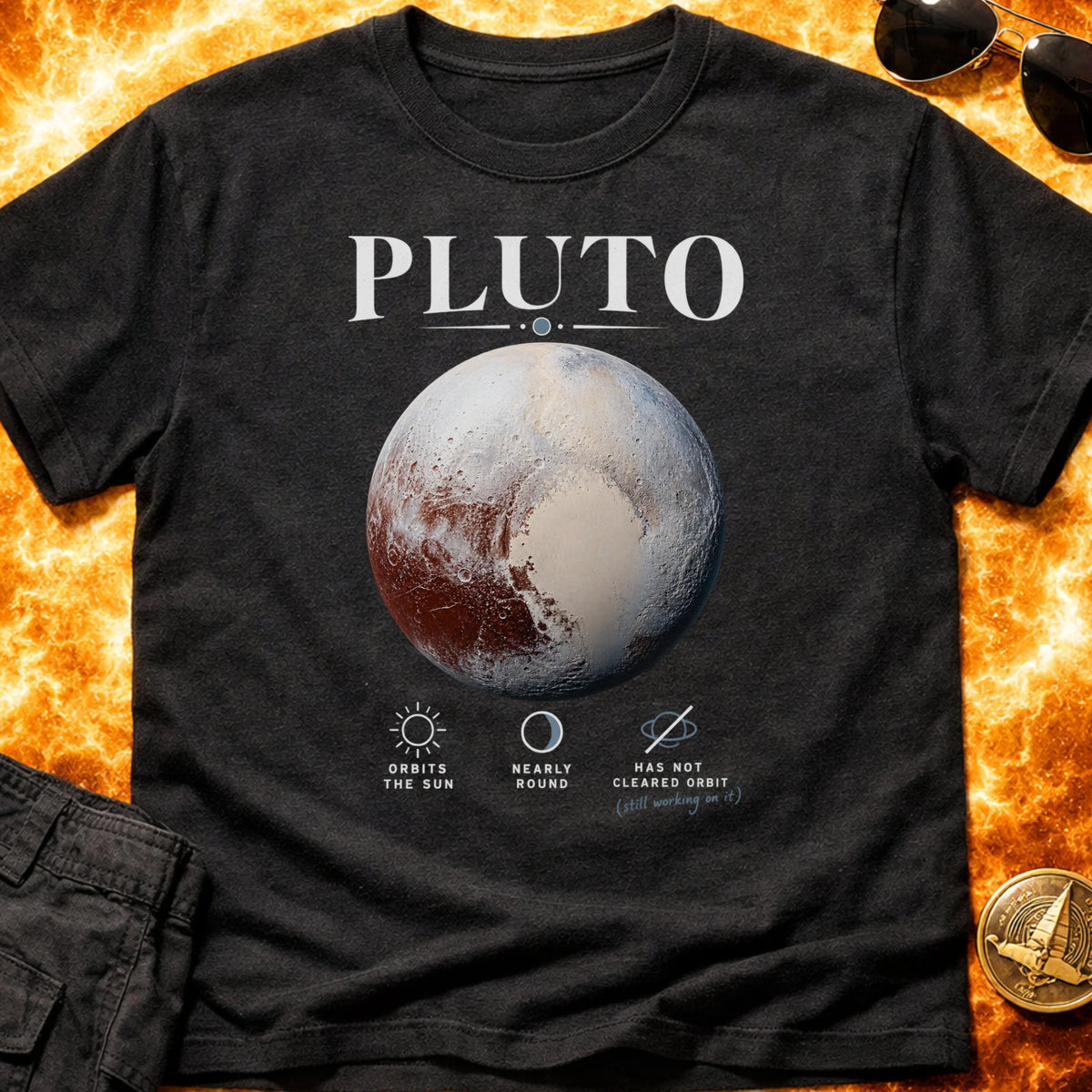 Pluto 2 Out of 3 T-Shirt product image 2