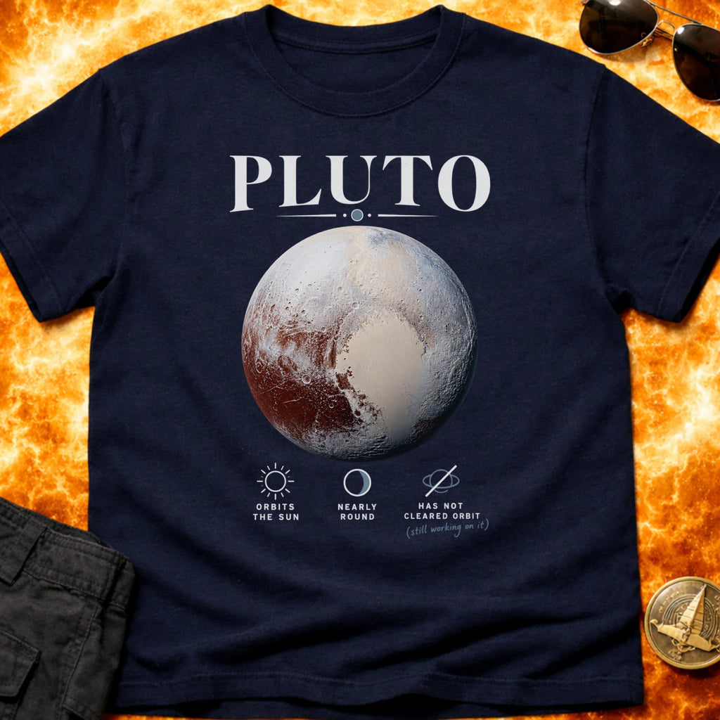 Pluto 2 Out of 3 T-Shirt product image 3