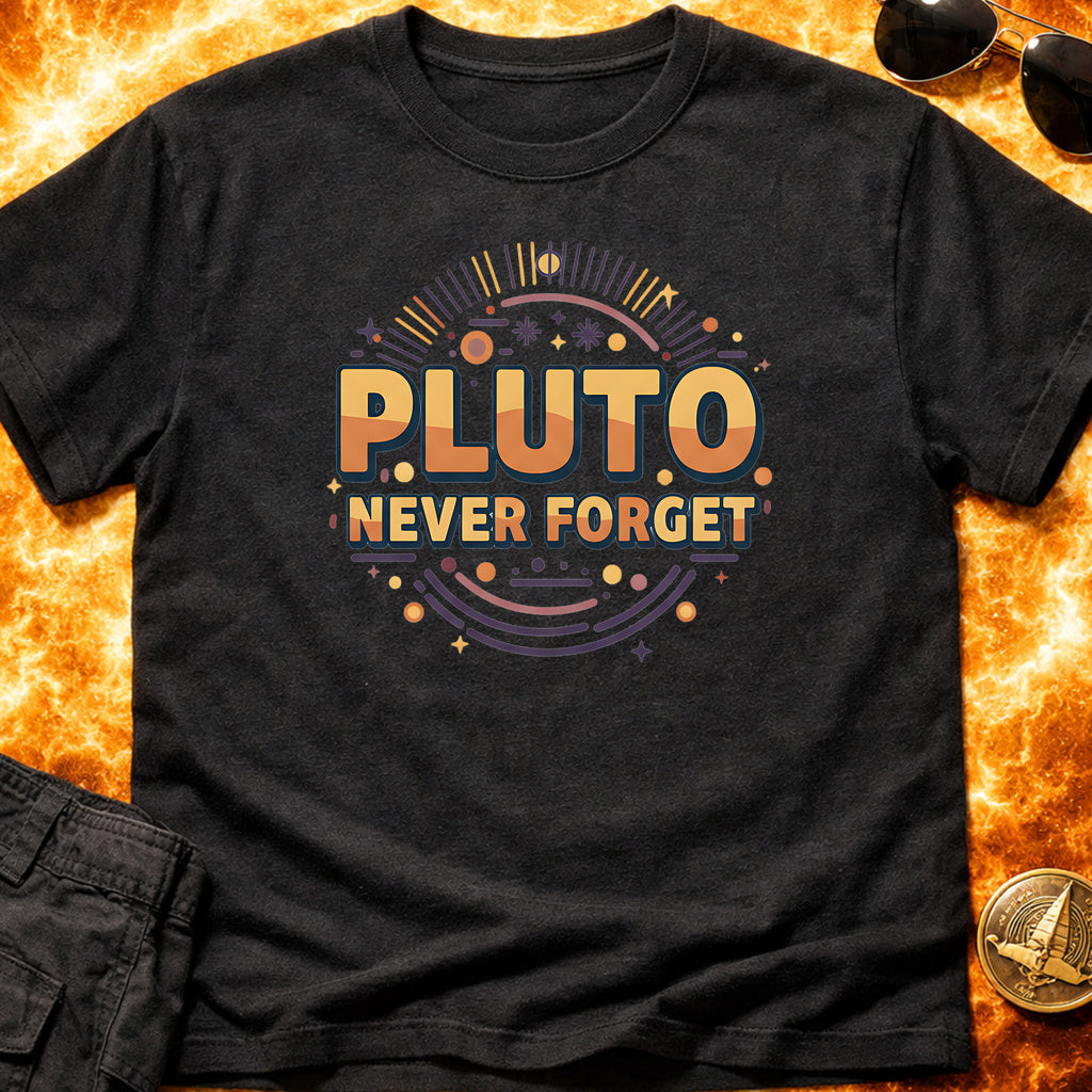 Pluto Never Forget T-Shirt product image 3