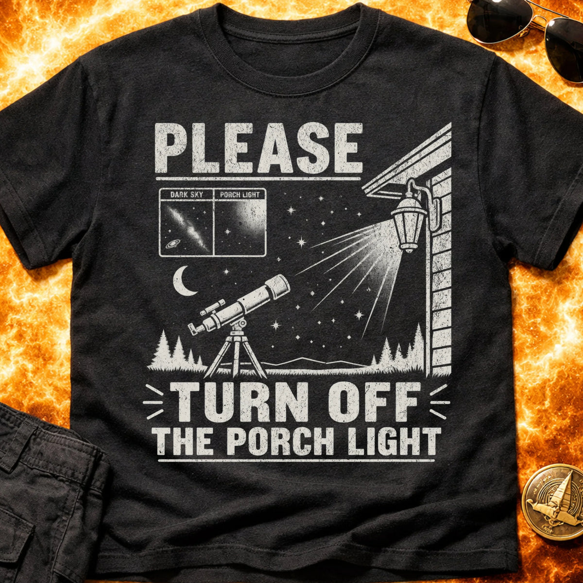 Porch Light Protocol T-Shirt product image 3