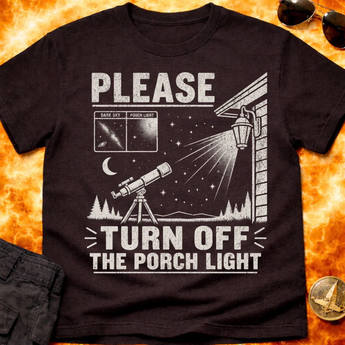 Porch Light Protocol T-Shirt product image 4