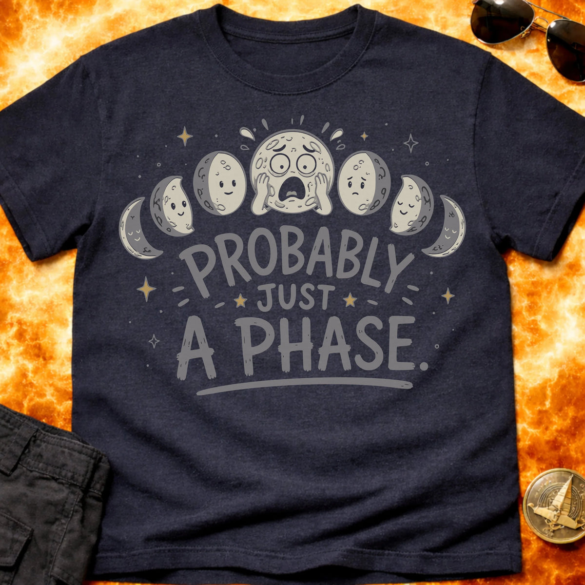 Probably Just a Phase T-Shirt product image 4