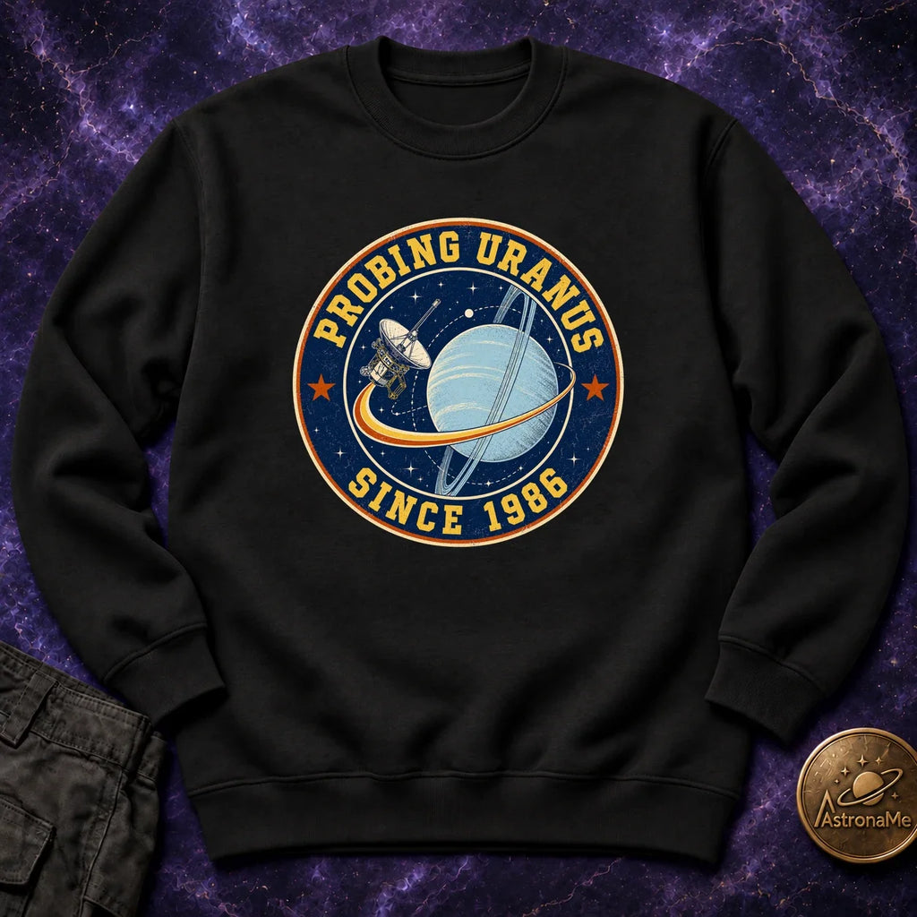 Probing Uranus Since 1986 Crewneck Sweatshirt product image 4