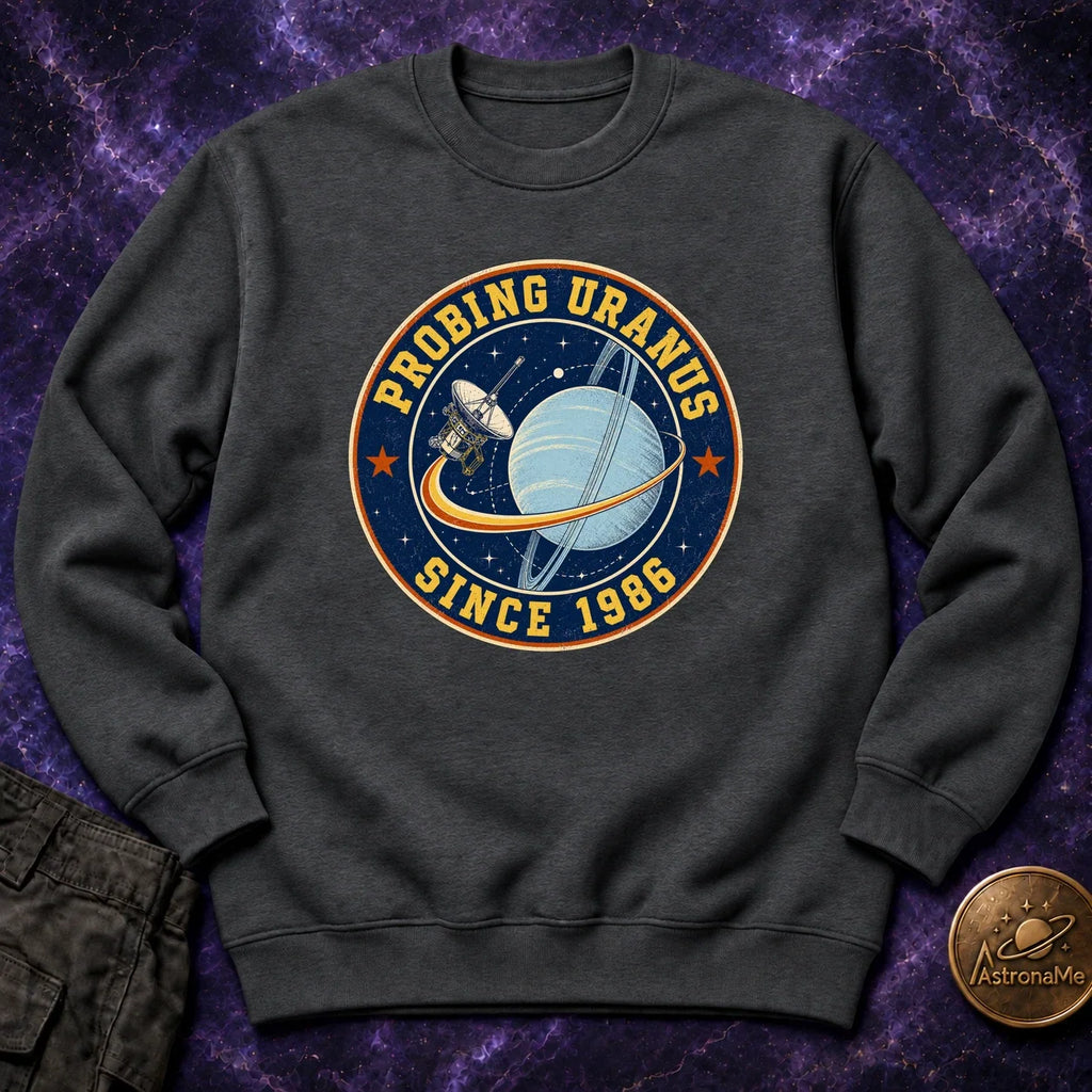 Probing Uranus Since 1986 Crewneck Sweatshirt product image 2