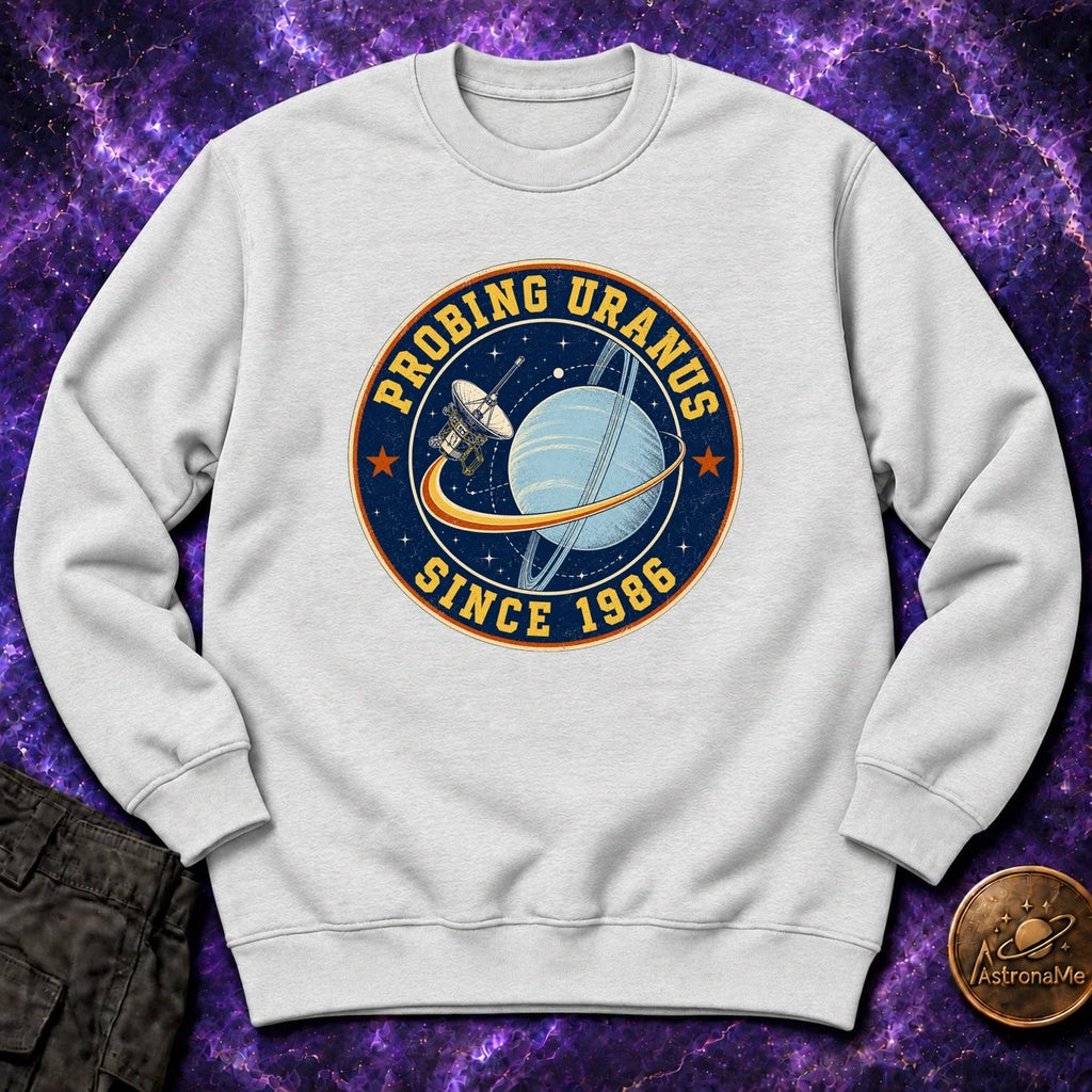 Probing Uranus Since 1986 Crewneck Sweatshirt product image 3