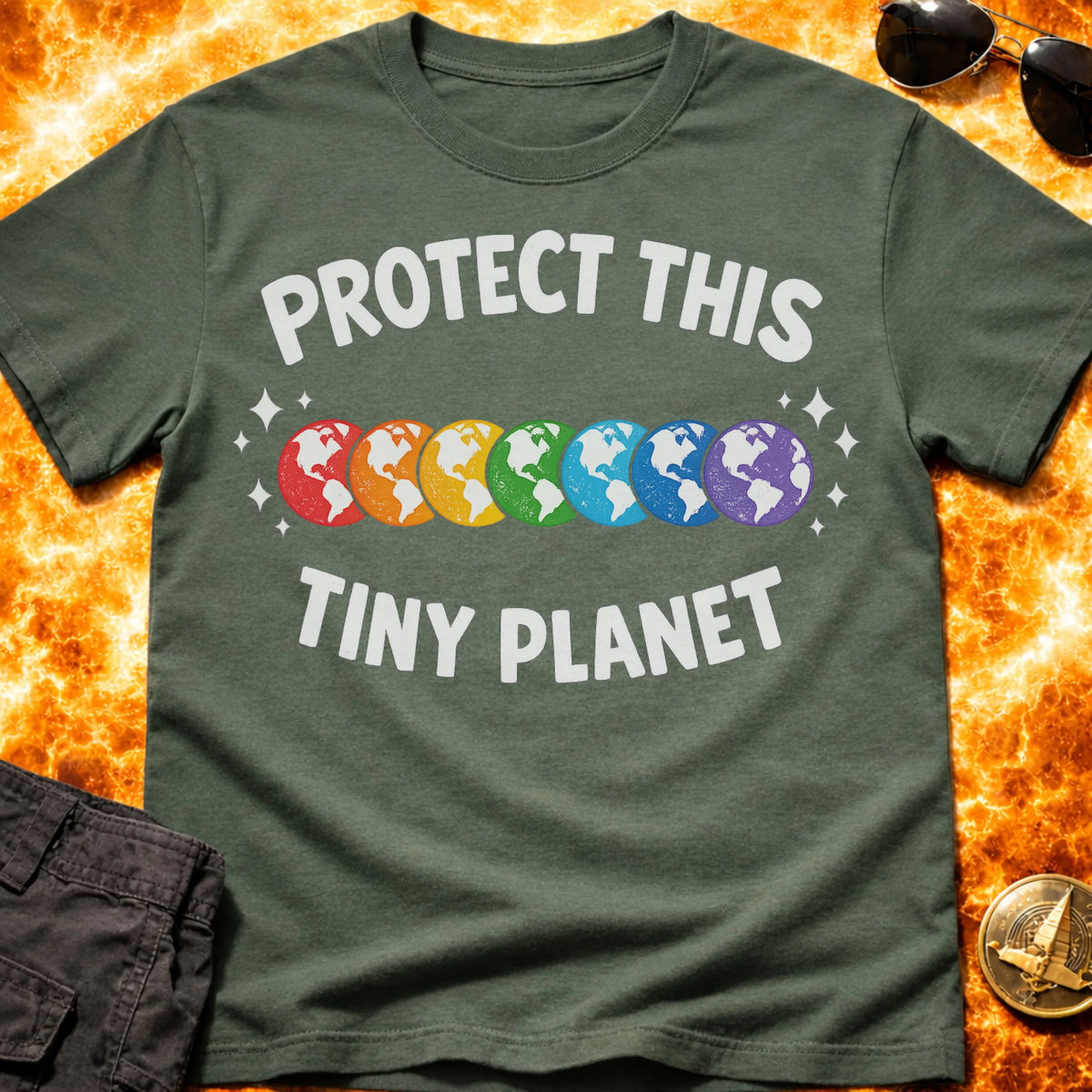 Protect This Tiny Planet T-Shirt product image 1