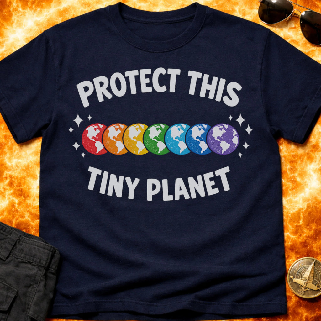 Protect This Tiny Planet T-Shirt product image 2