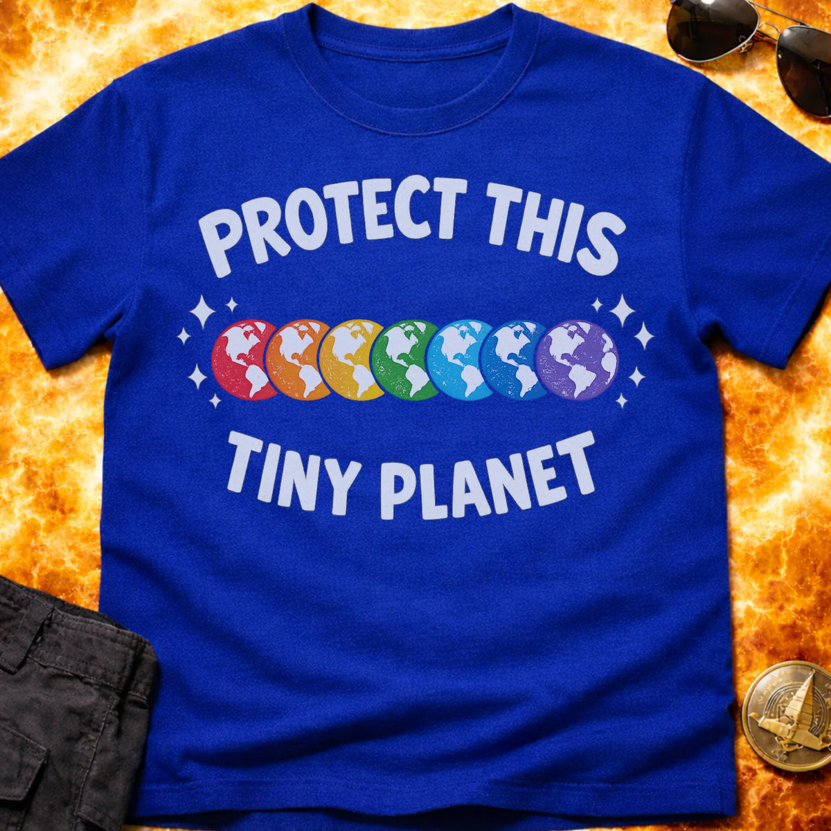 Protect This Tiny Planet T-Shirt product image 3