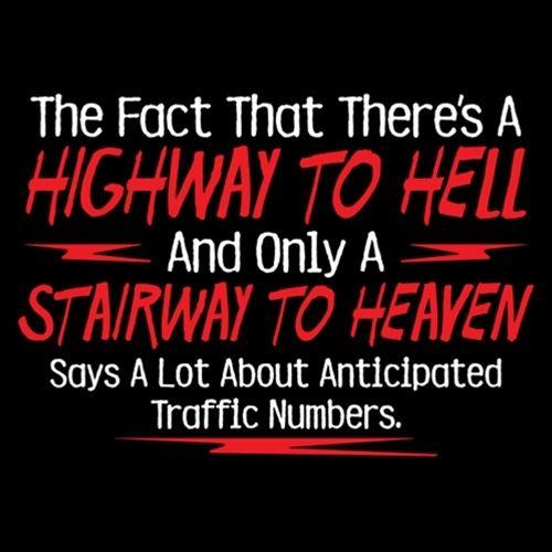 The Fact That There's A Highway To Hell and Only A Stairway product image 2