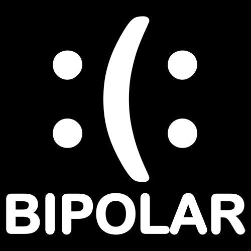 Bipolar Emoticon Smile Face Sad T-Shirt product image 3