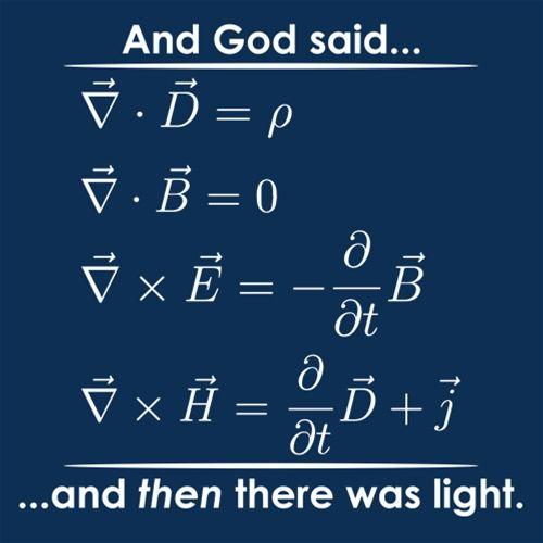 And God Said Then There Was Light T-Shirt product image 3