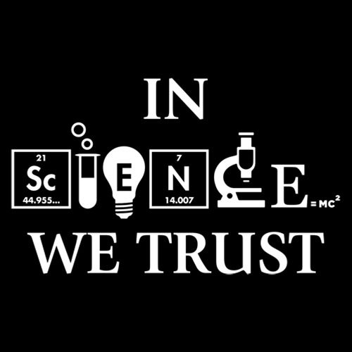 In Science We Trust T-Shirt product image 3