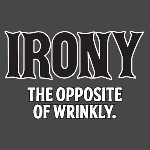 Irony Opposite Of Wrinkly T-Shirt product image 3